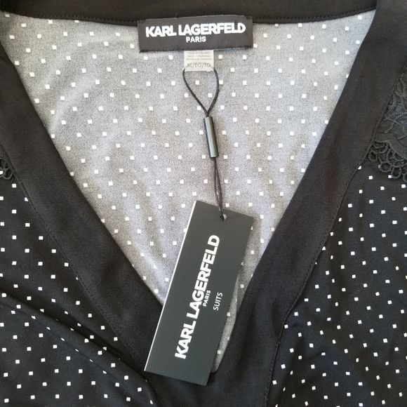 Karl Lagerfeld Paris Suits Designer Shell Top XL - Picture 7 of 9